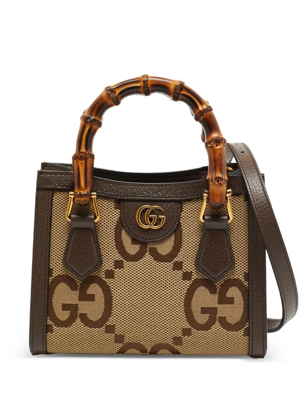 Gucci Pre-Owned mini sac cabas Diana Jumbo GG - Tons neutres