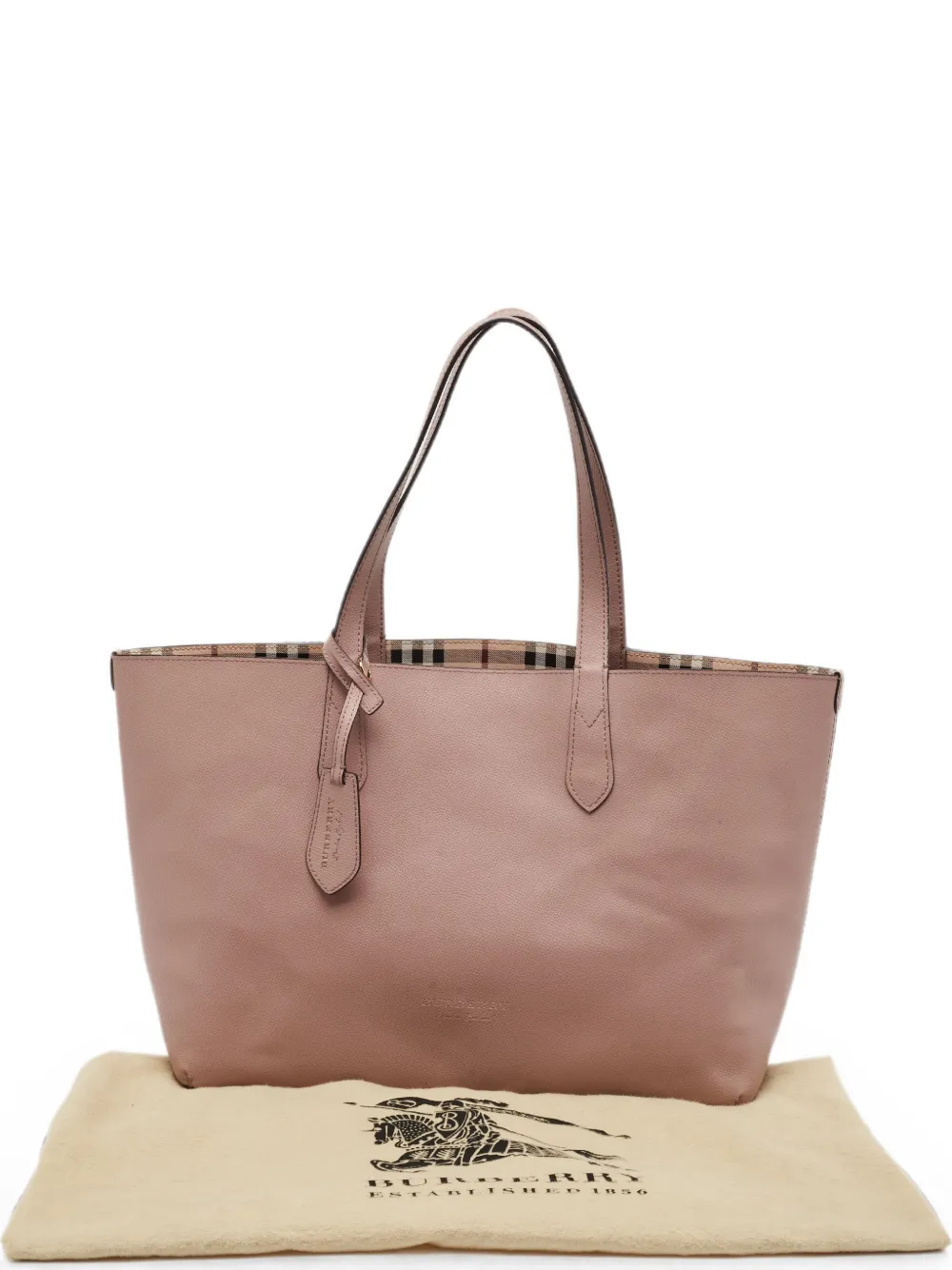 Burberry Pre-Owned medium Lavenby reversible tote bag - Rosa