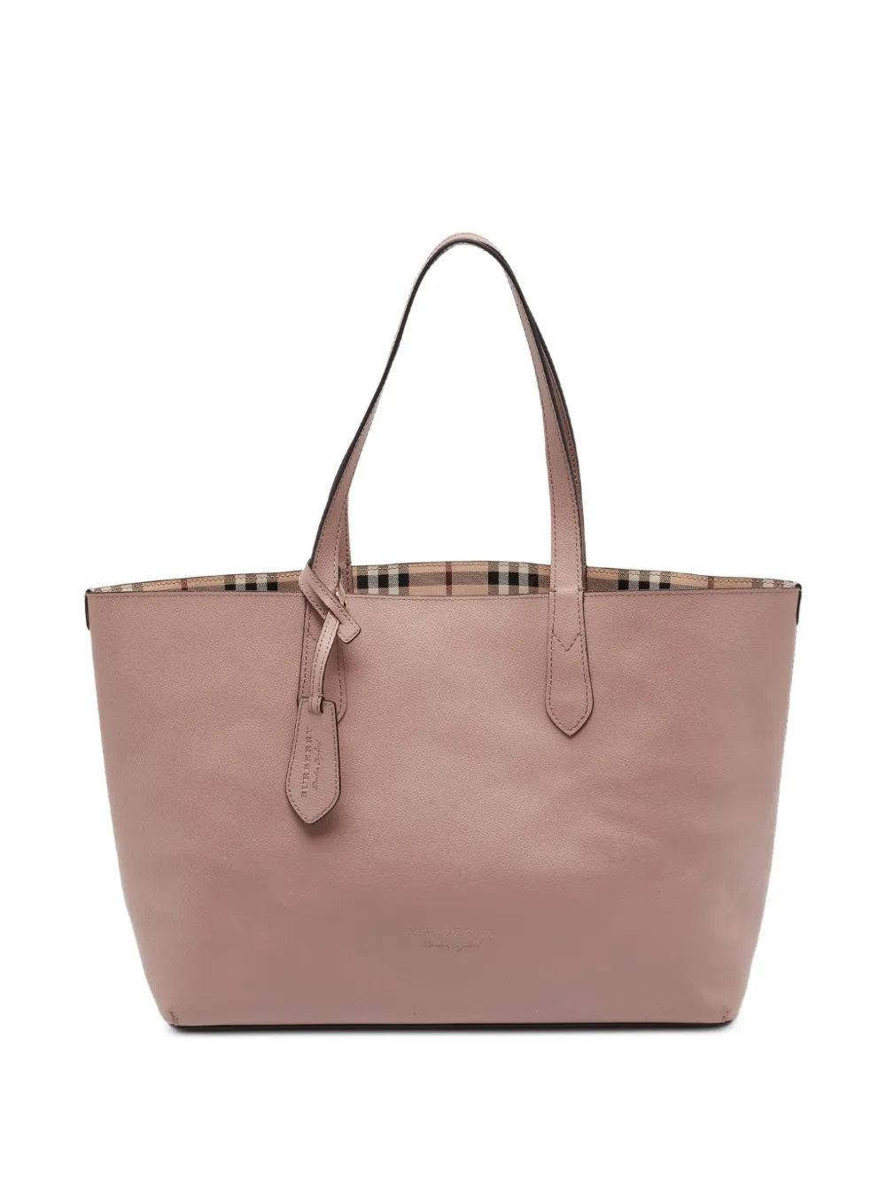 Burberry Pre-Owned medium Lavenby reversible tote bag - Rosa