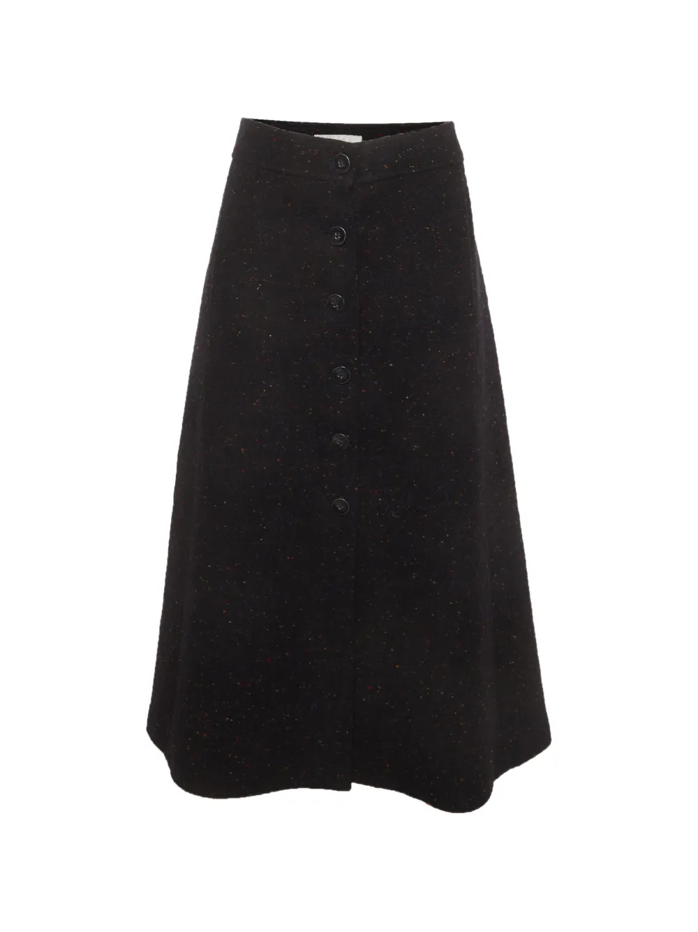 Chloé Pre-Owned button-up flared midi skirt - Blu