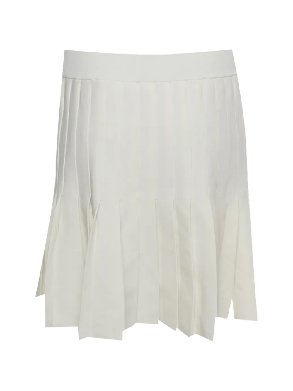 SANDRO pleated mini skirt - Bianco
