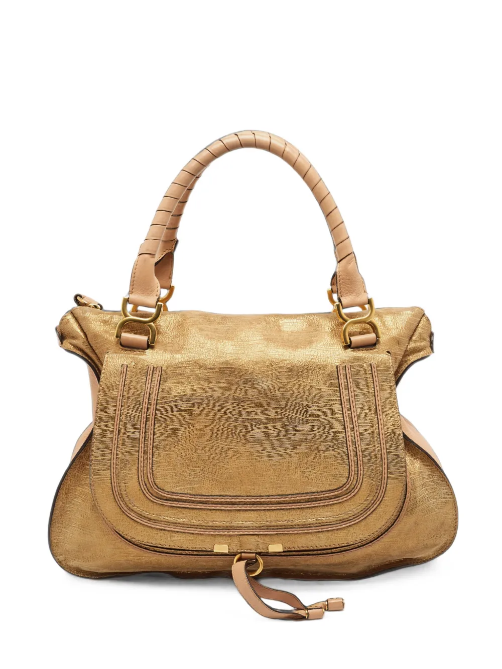 Chloé Pre-Owned Marcie shoulder bag - Gold