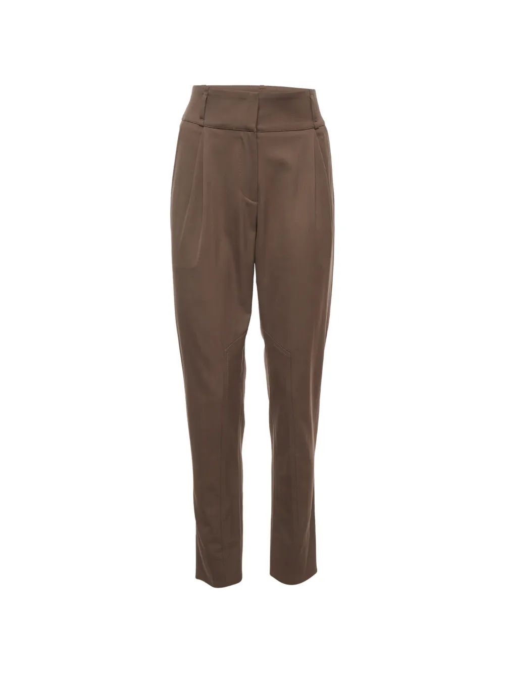 Brunello Cucinelli belt-loops trousers - Marrone