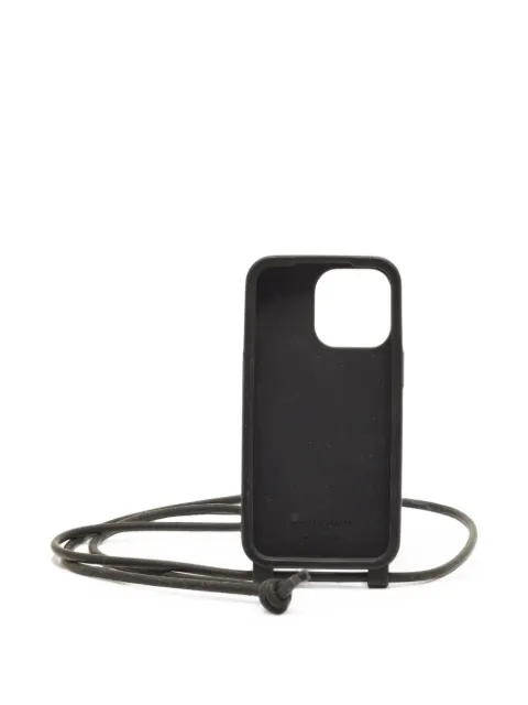 Bottega Veneta Pre-Owned Intrecciato strap iPhone 14 Pro case