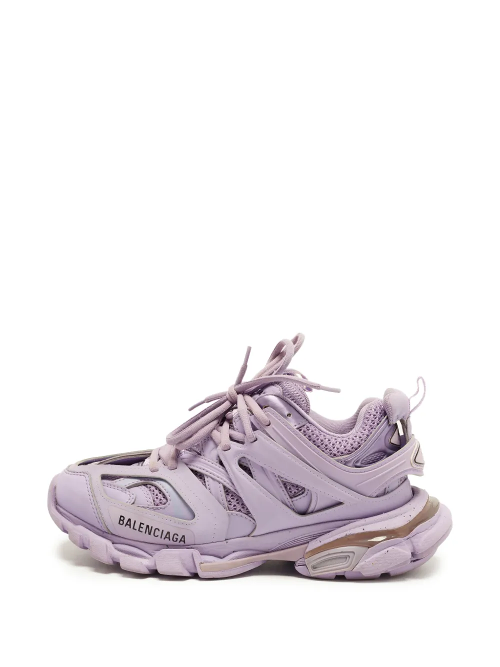 Balenciaga Pre-Owned Track lace-up sneakers - Viola