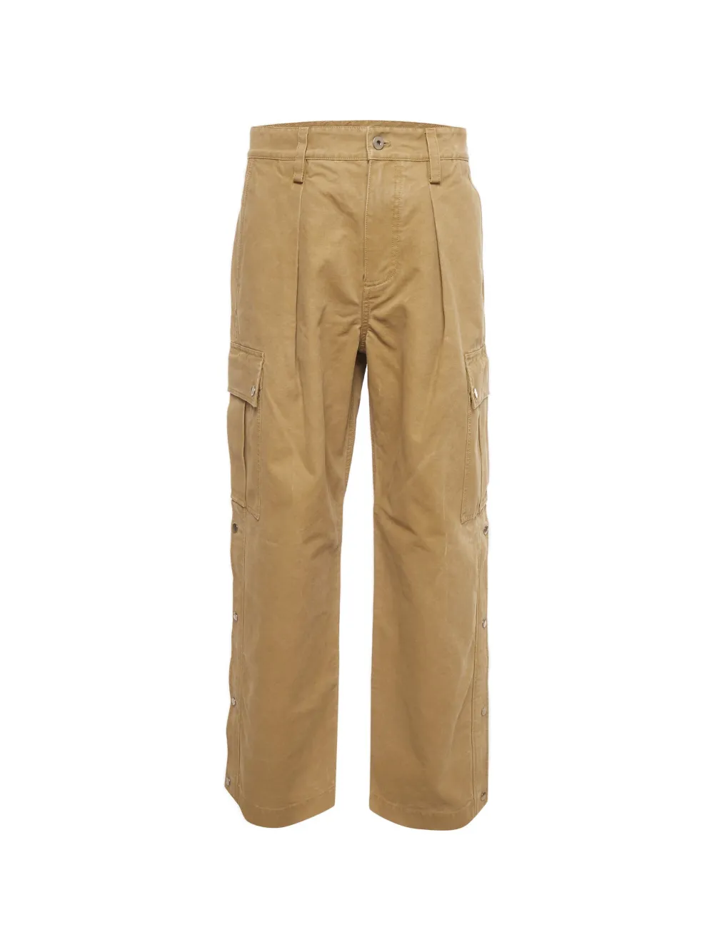 Burberry Pre-Owned wide-leg cargo pants - Marrone
