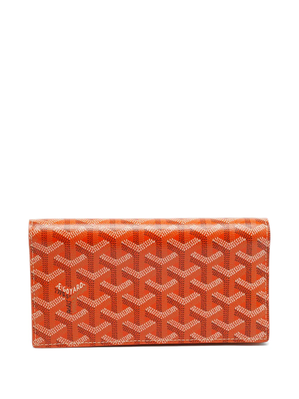 Goyard Pre-Owned 2024 Richelieu Goyardine wallet - Arancione