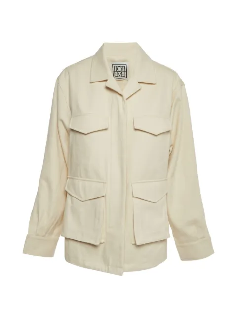 TOTEME gabardine utility jacket
