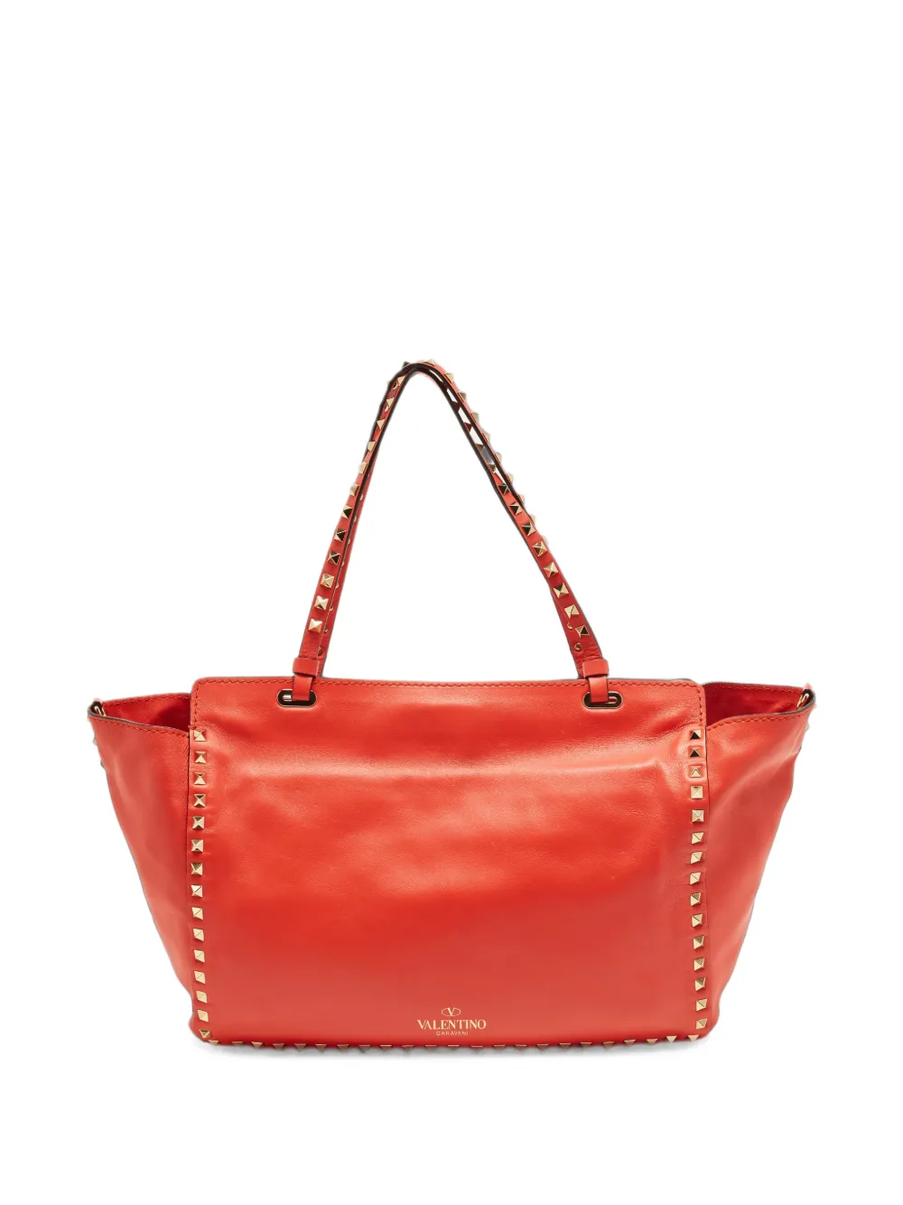 Valentino Garavani Pre-Owned medium Rockstud Trapeze tote bag - Rosso