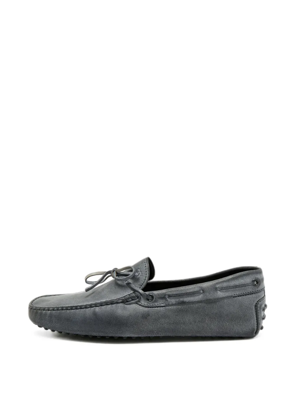 Tod's Vintage Gommino suede driver loafers - Grau