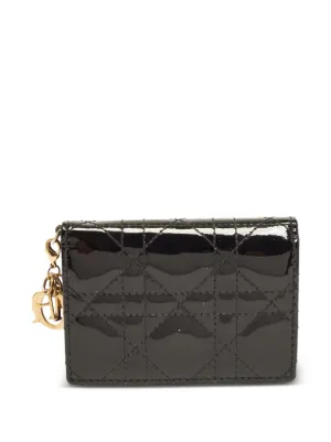 Christian Dior Pre-Owned Lady Dior iPhone X/XS Case | Black