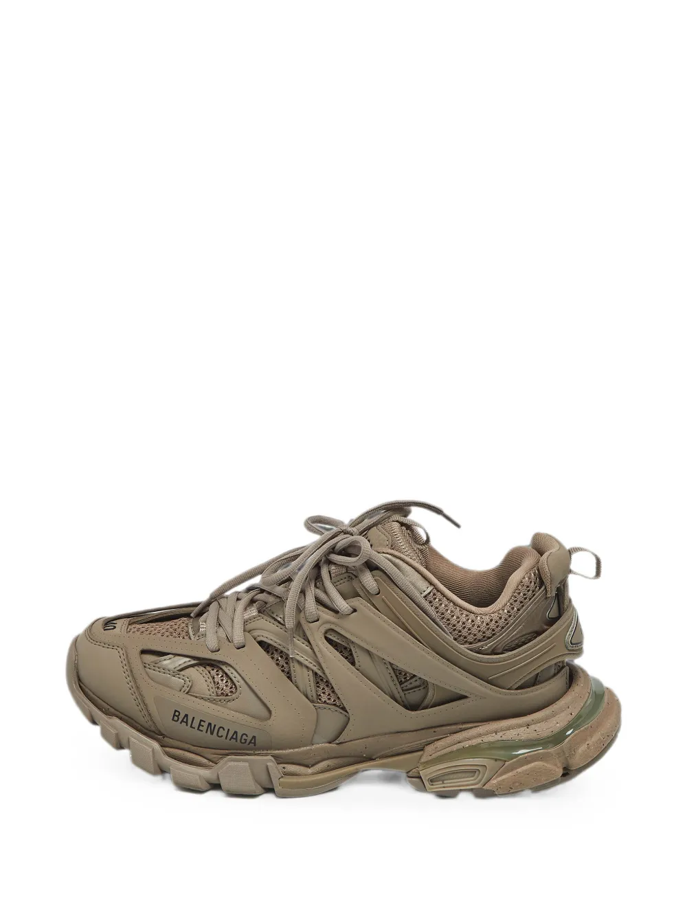 Balenciaga Pre-Owned Track lace-up sneakers - Braun