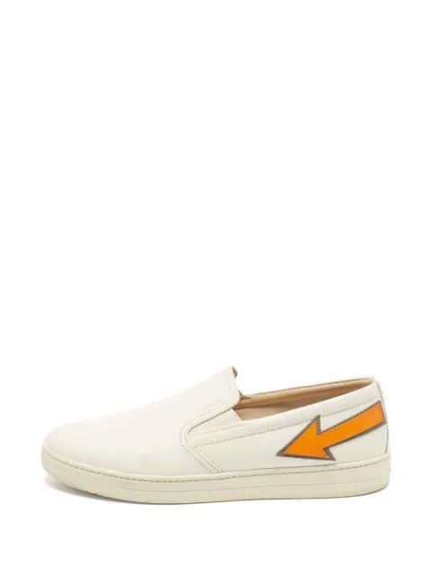 Prada Pre-Owned Linea Rossa slip-on sneakers
