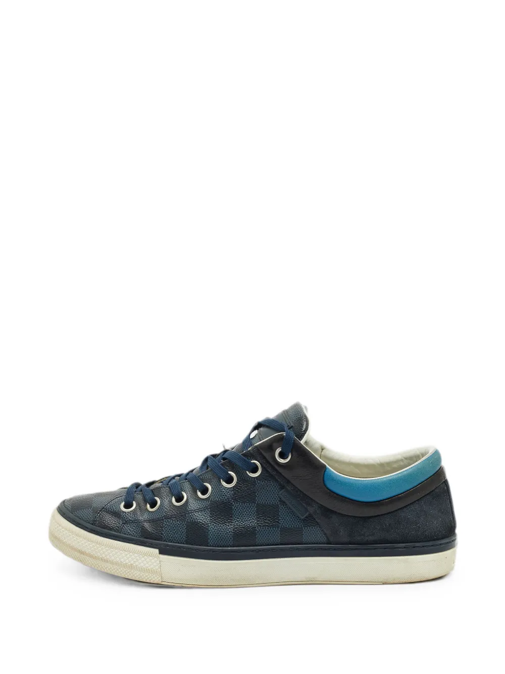 Louis Vuitton Pre-Owned Twister Damier low-top sneakers - Blau
