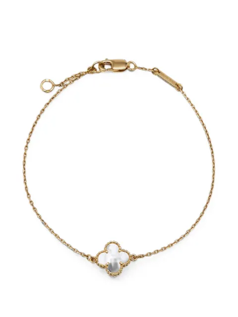 Van Cleef & Arpels Pre-Owned Sweet Alhambra mother-of-pearl bracelet