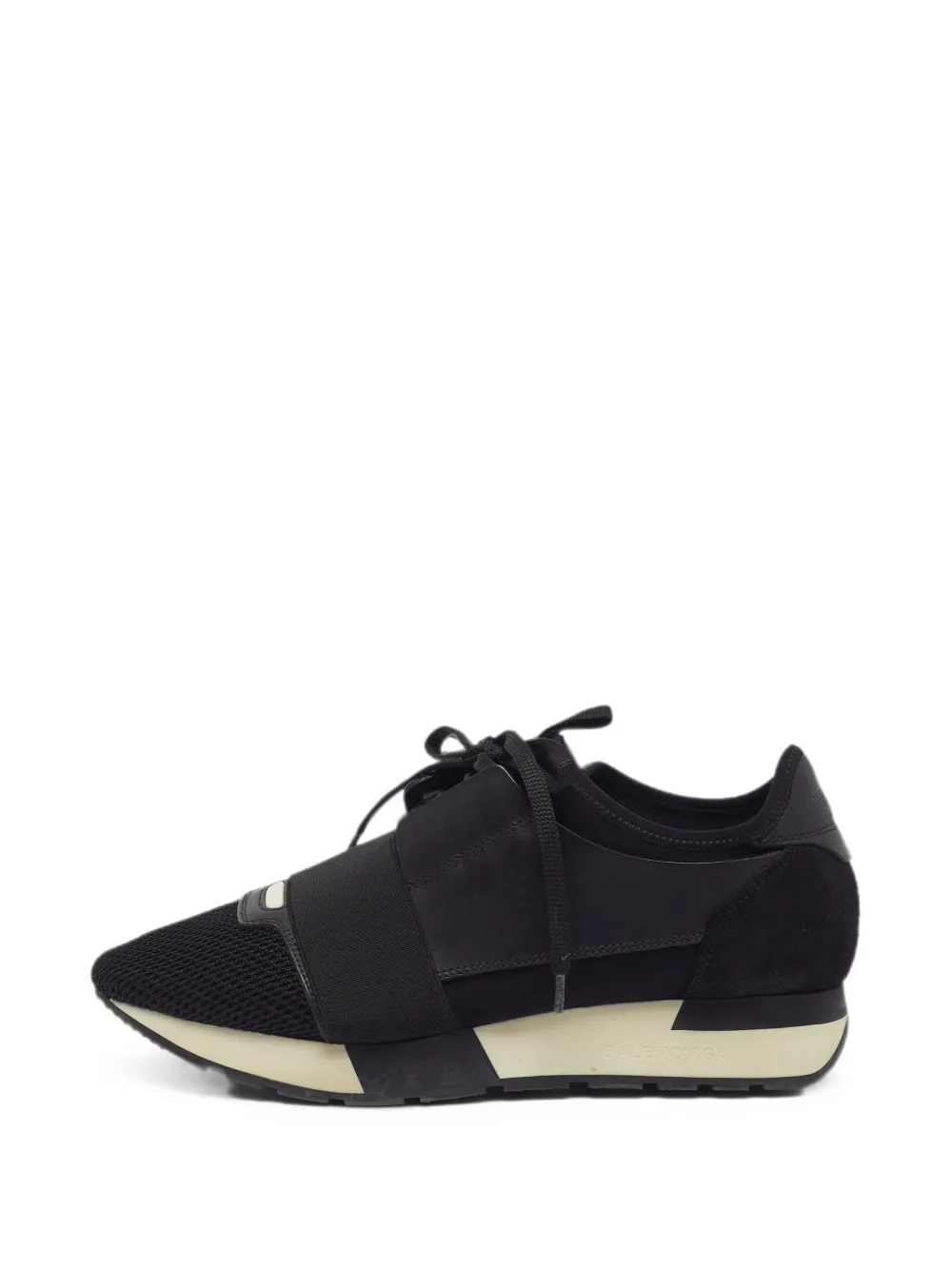 Balenciaga Pre-Owned Race Runner lace-up sneakers - Schwarz