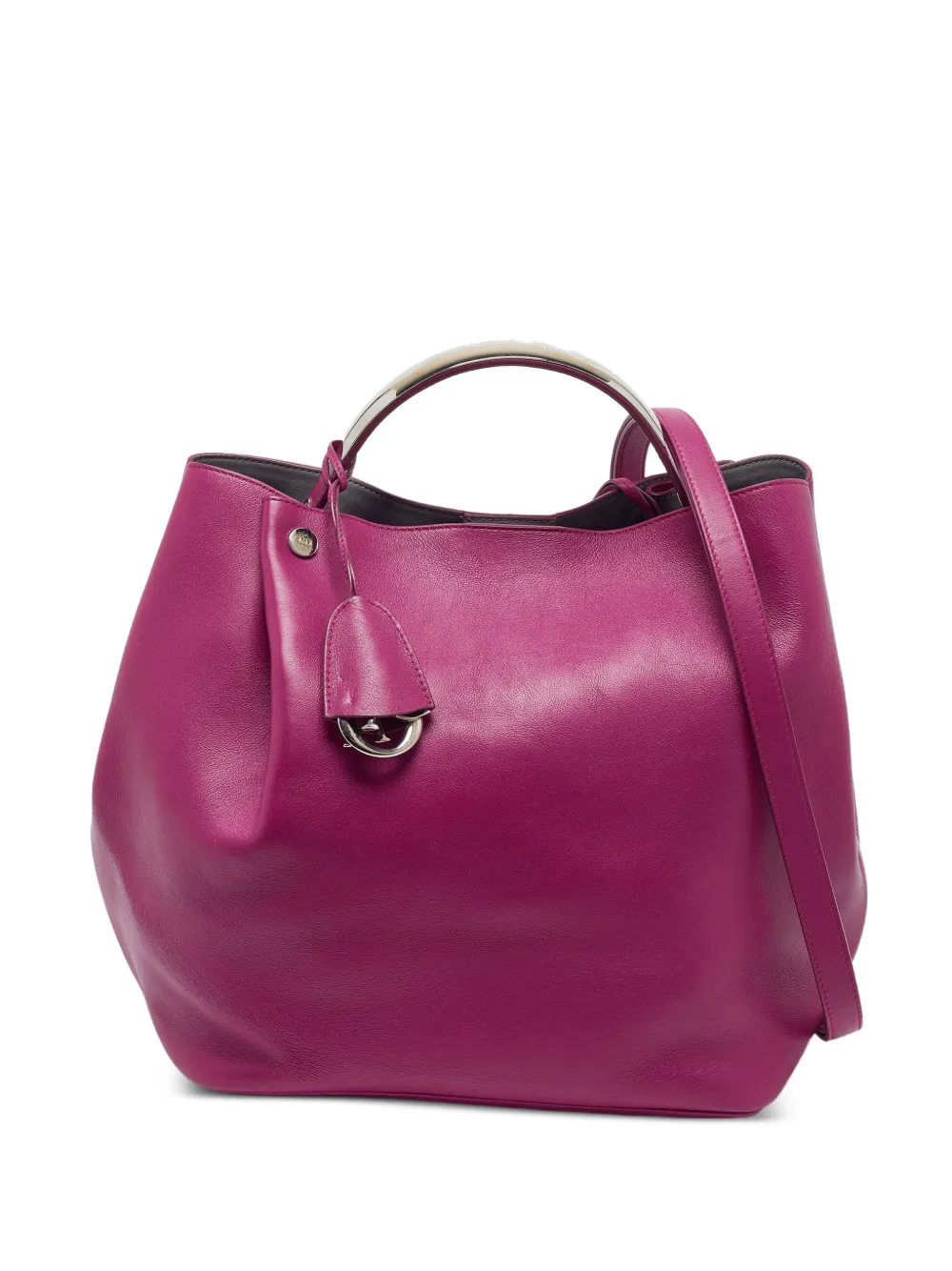 Christian Dior Pre-Owned 2014 Diorific leather tote bag - Violett
