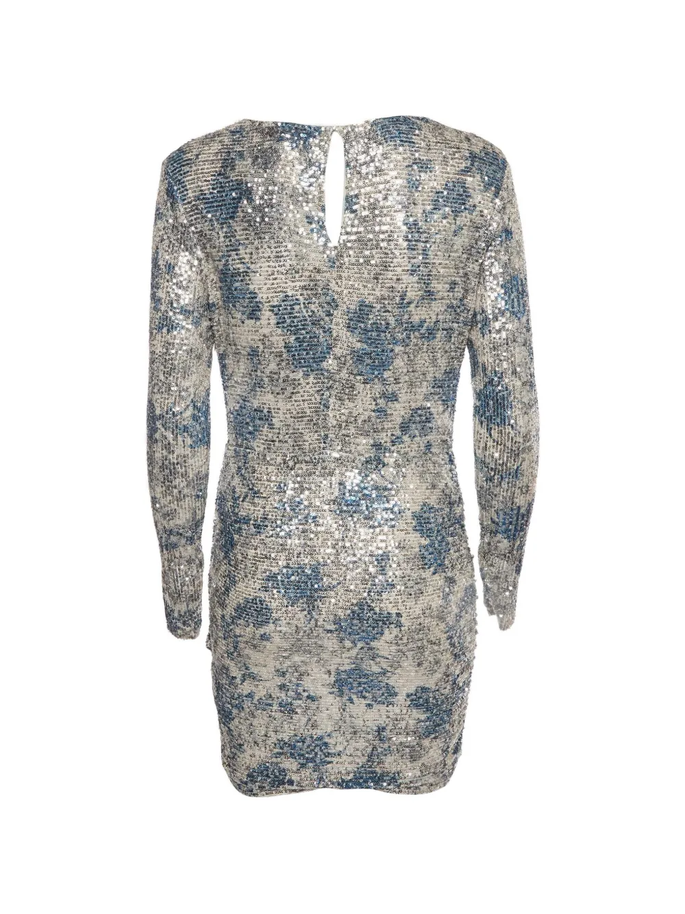 Maje Raquine floral-print mini dress - Silber