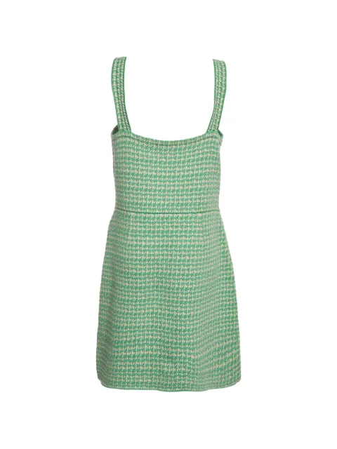 SANDRO tweed sleeveless mini dress
