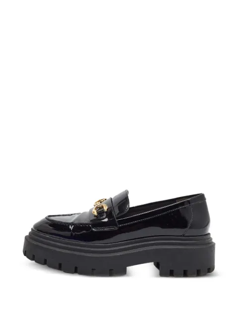 Stuart Weitzman Mocassini Accent con plateau e catena
