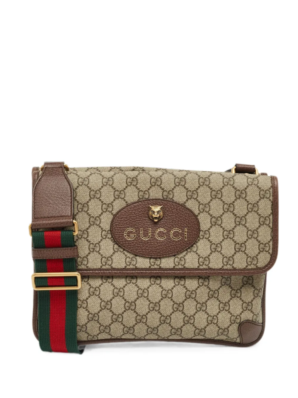 Gucci Pre-Owned monogram-pattern cross body bag - Toni neutri