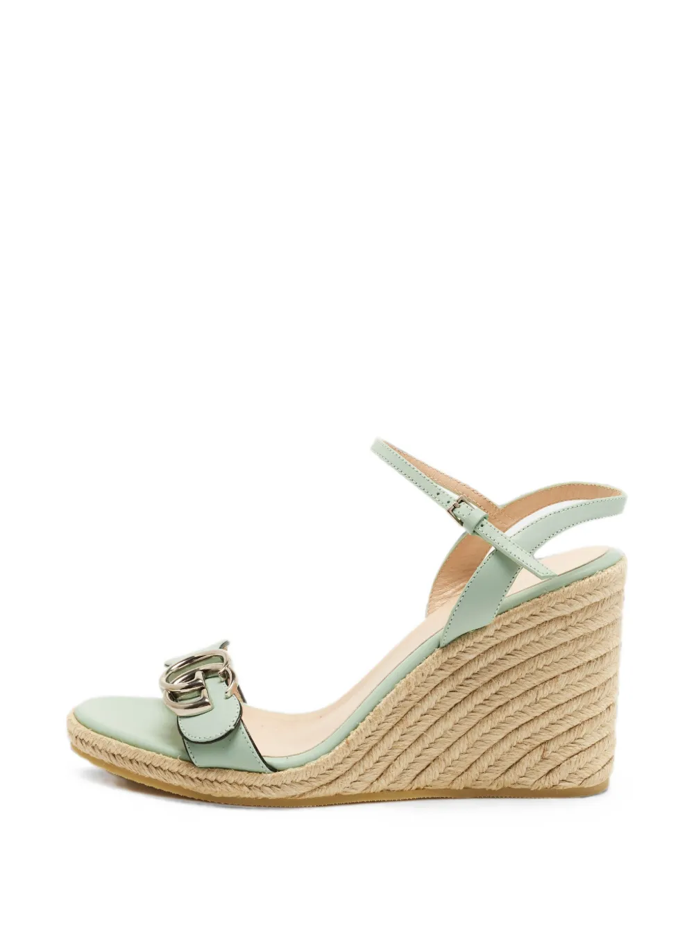 Gucci Pre-Owned GG Marmont espadrilles - Blau