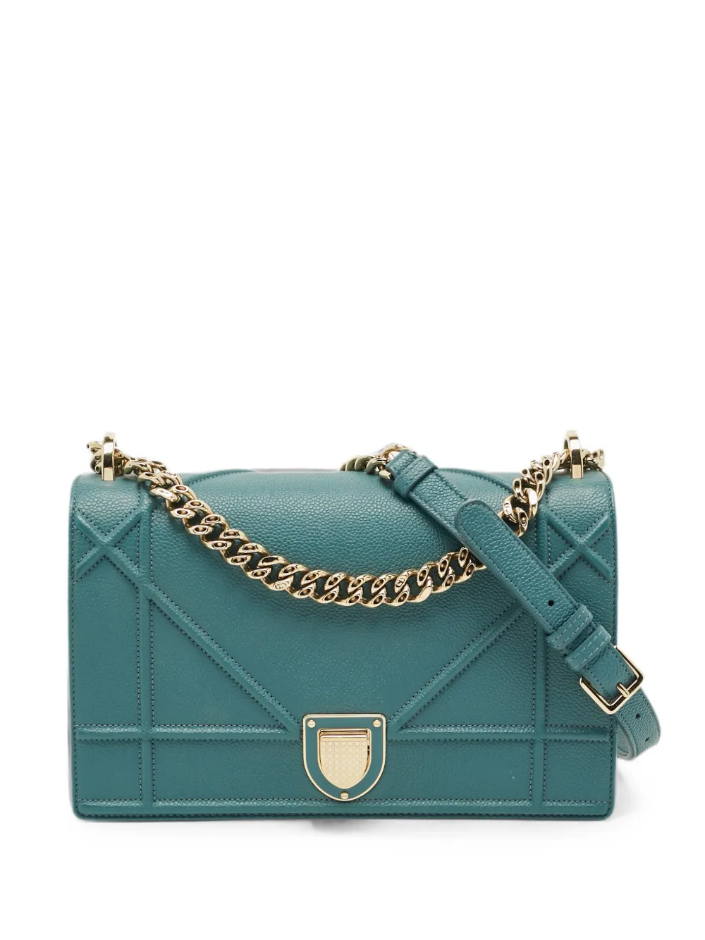 Christian Dior Pre-Owned 2016 medium Diorama cannage shoulder bag - Blau