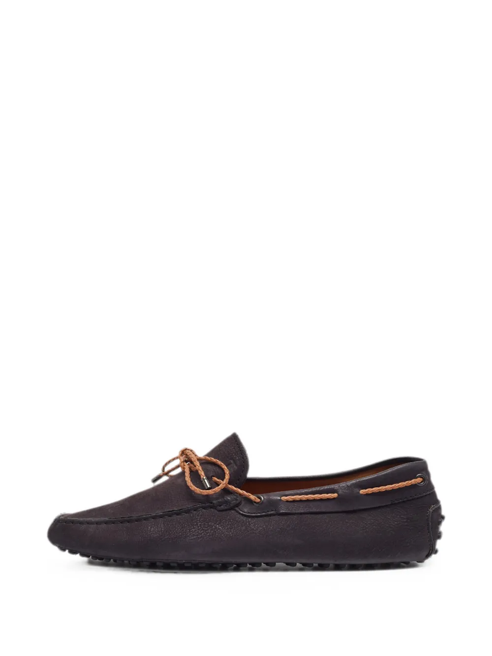 Tod's Vintage Gommino bow-detail boat shoes - Schwarz