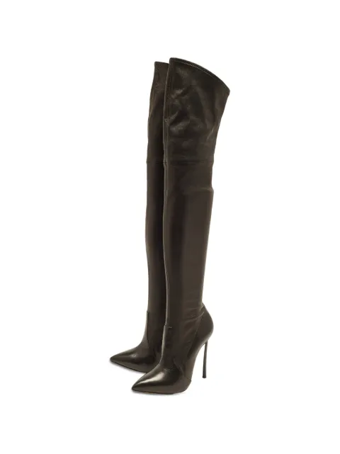 Casadei Vintage 블레이드 레더 롱 부츠