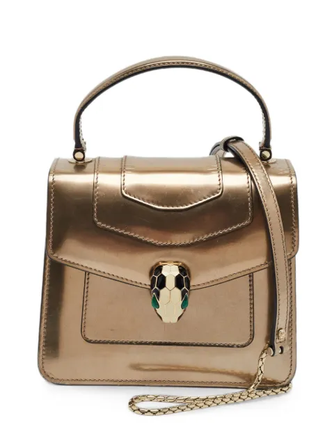 Bvlgari Pre-Owned 2016 Serpenti Forever leather tote bag