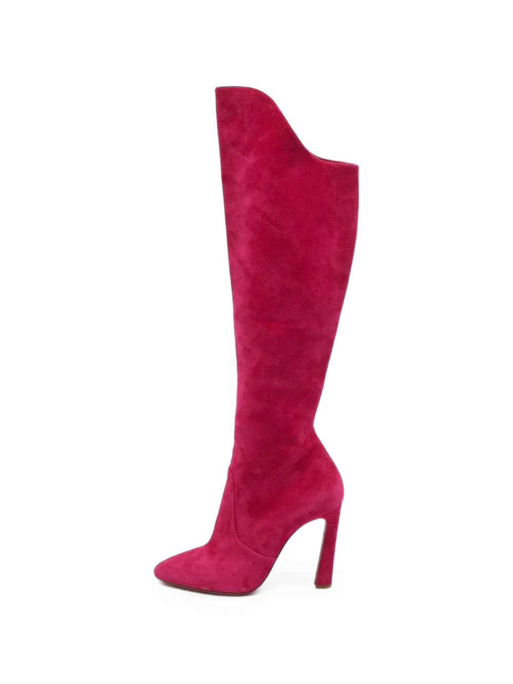 Christian Louboutin Pre-Owned Eleonor pointed-toe knee-length boots - Rosa