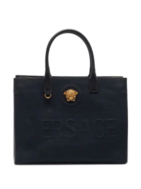 Versace Pre-Owned La Medusa embossed tote bag