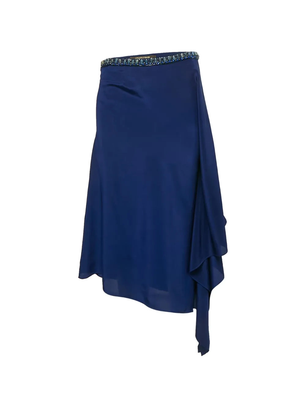 Roberto Cavalli Vintage jupe mi-longue à ornements - Bleu Roberto Cavalli Vintage jupe mi-longue à ornements - Bleu