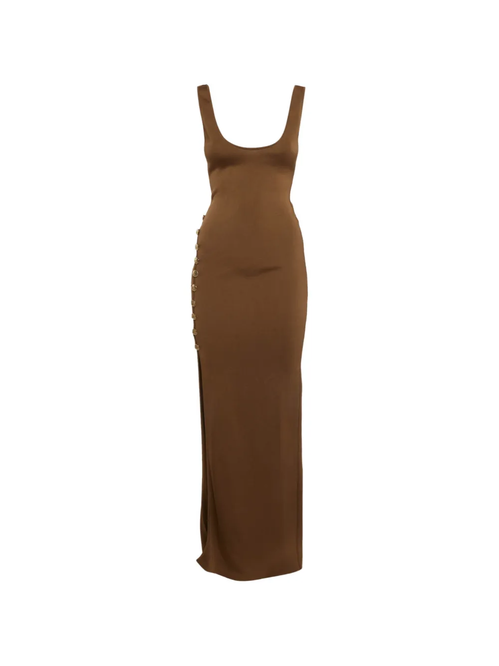 424 scoop-neck dress - Braun