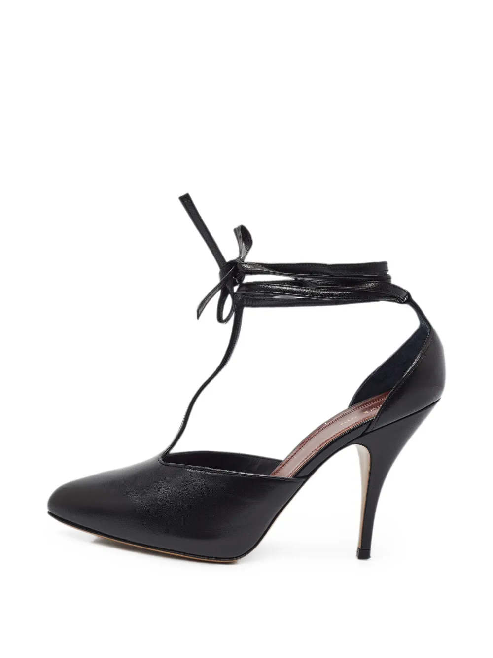 Celine Pre-Owned Night Out lace-up pumps - Schwarz