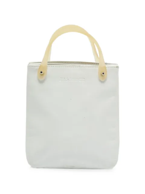 Jil Sander Pre-Owned mini rubber-handle tote bag