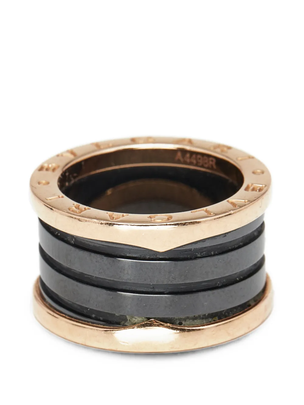 Bvlgari Pre-Owned B.Zero1 ceramic ring - Rosa