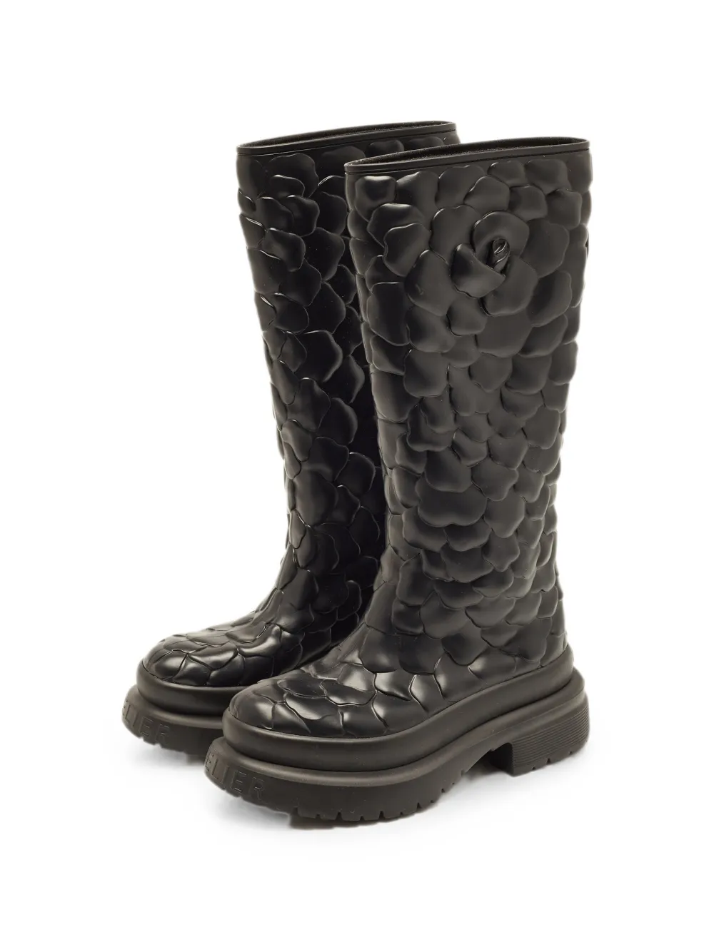 Valentino Garavani Pre-Owned Atelier 03 Rose Edition knee-length boots - Schwarz