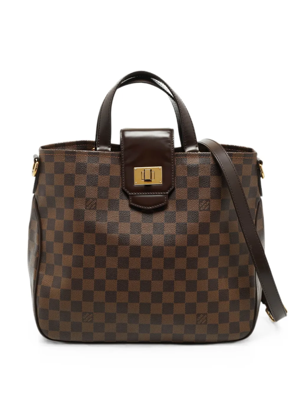 Louis Vuitton Pre-Owned 2012 Cabas Rosebery Damier Ebene tote bag - Braun