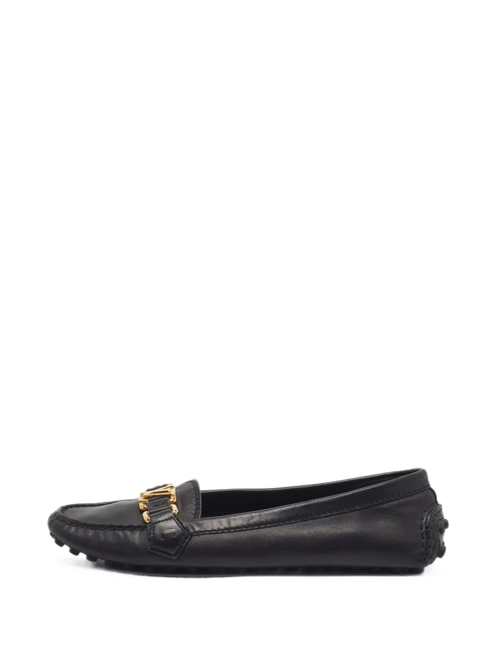 Louis Vuitton Pre-Owned Oxford loafers - Schwarz