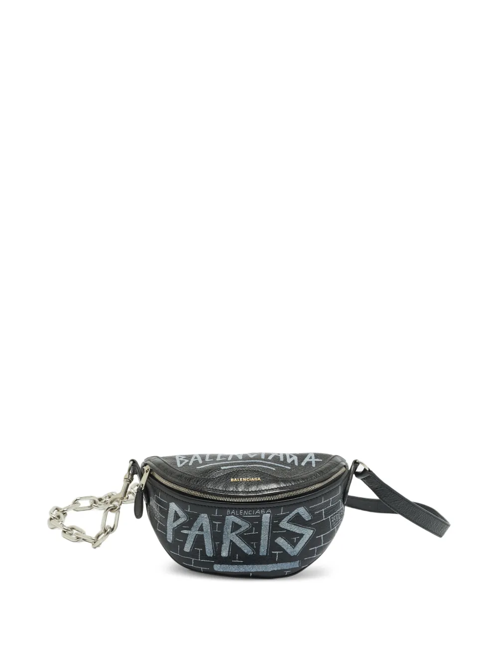 Balenciaga Pre-Owned Souvenir Graffiti belt bag - Nero
