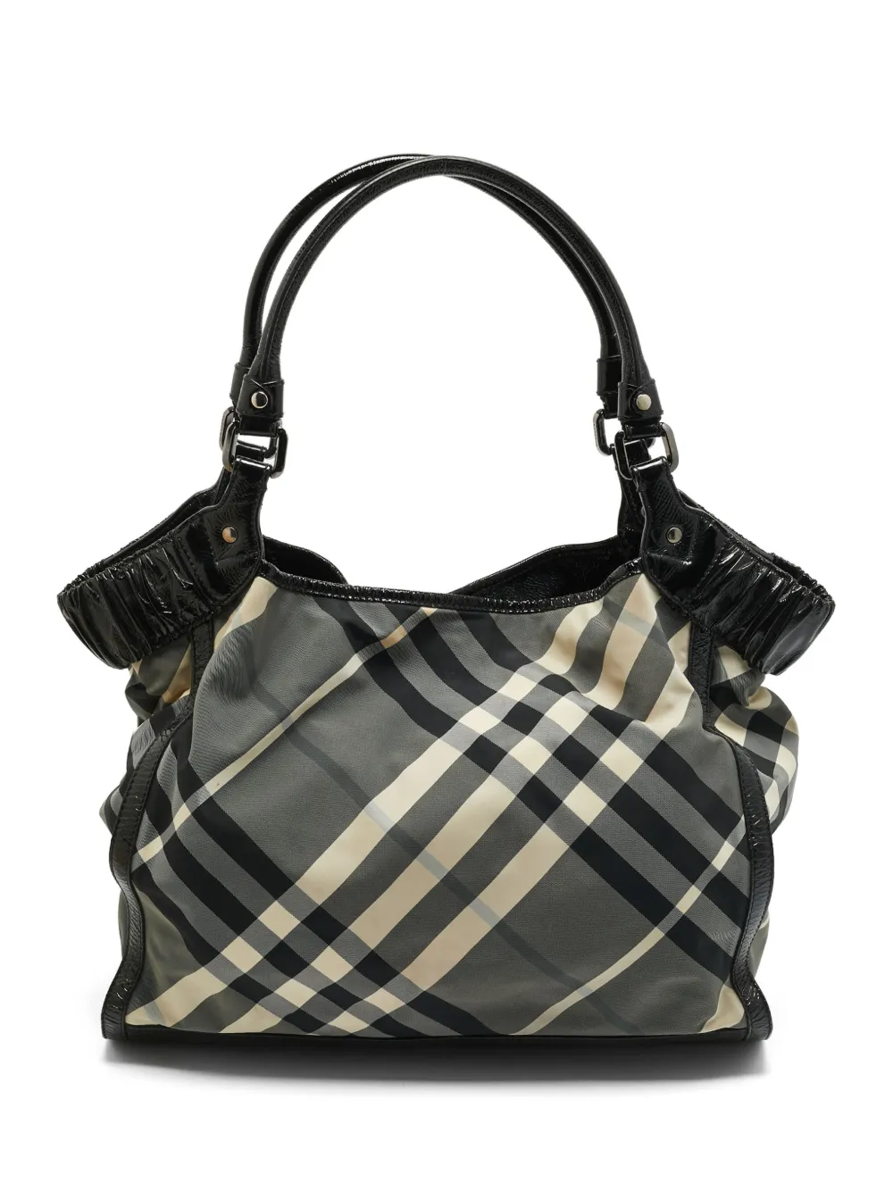 Burberry Pre-Owned Beat Check tote bag - Grigio