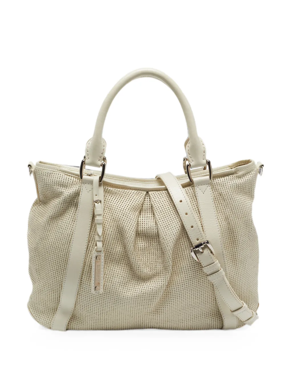 Burberry Pre-Owned Ashbury Knight satchel bag - Weiß
