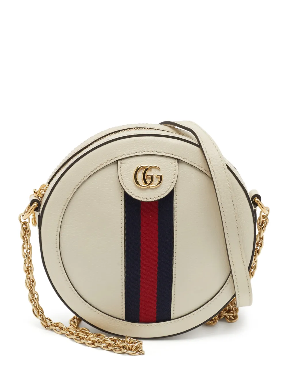 Gucci Pre-Owned Ophidia Round shoulder bag - Toni neutri