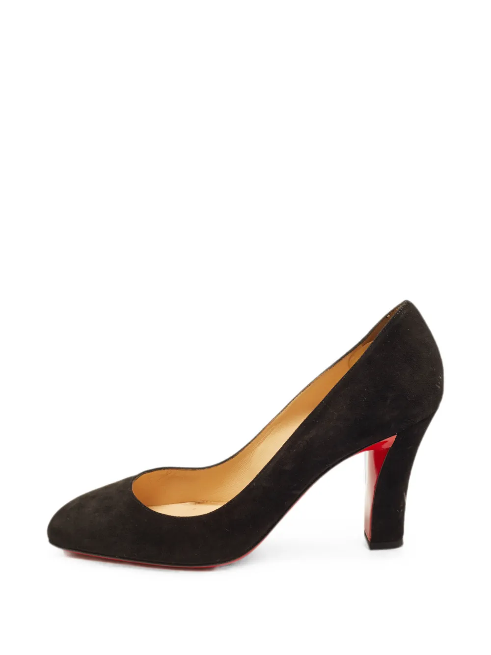Christian Louboutin Pre-Owned Viva 85 block-heel pumps - Schwarz