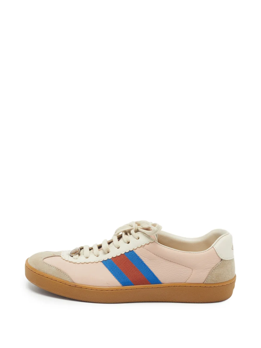 Gucci Pre-Owned G74 Web sneakers - Toni neutri