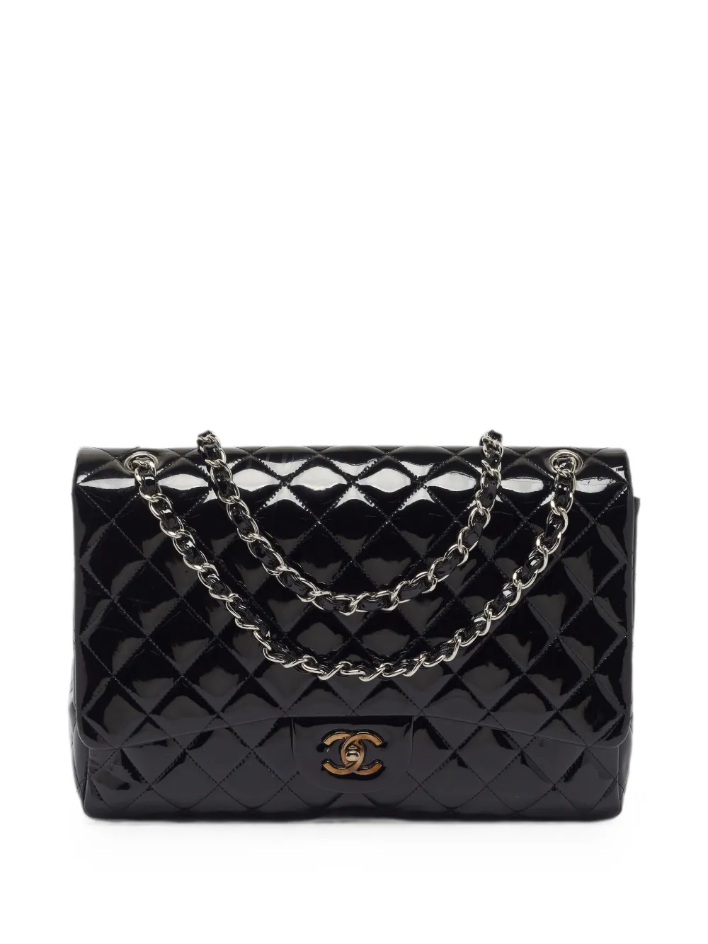 CHANEL Pre-Owned 2009-2010 Classic Single Flap quilted CC turn-lock shoulder bag - Schwarz