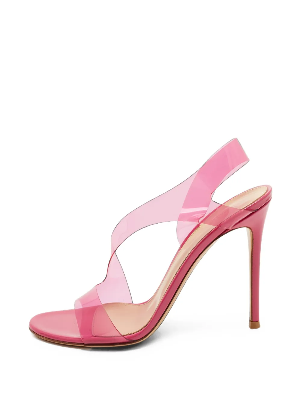Gianvito Rossi Sandali Metropolis con cinturino posteriore - Rosa