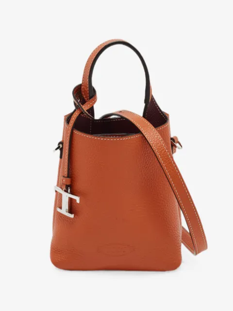 Tod's Vintage mini T Logo tote bag