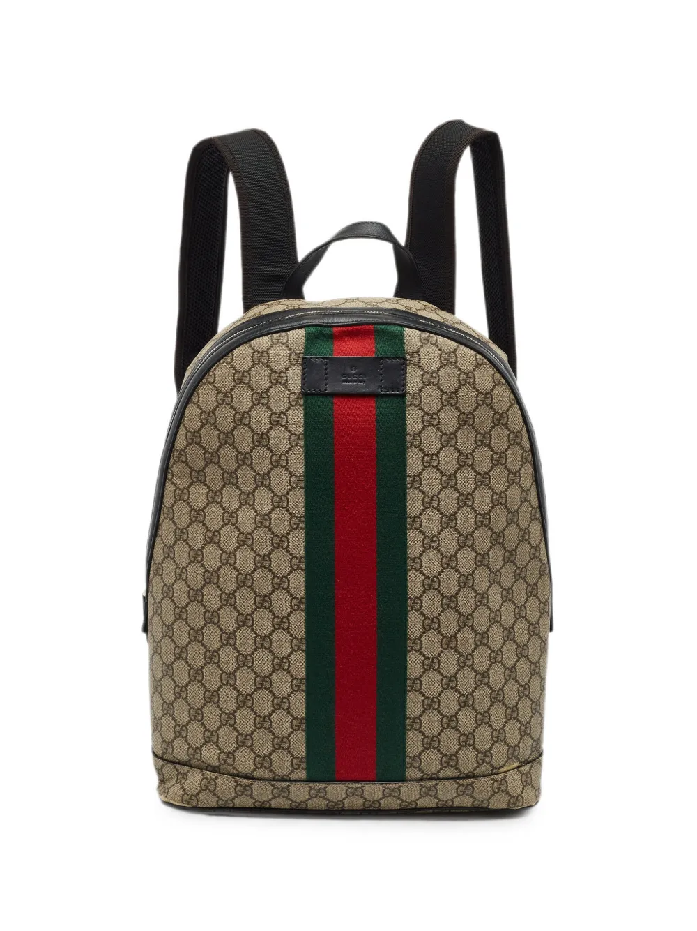 Gucci Pre-Owned Sherry Line GG Supreme backpack - Nude